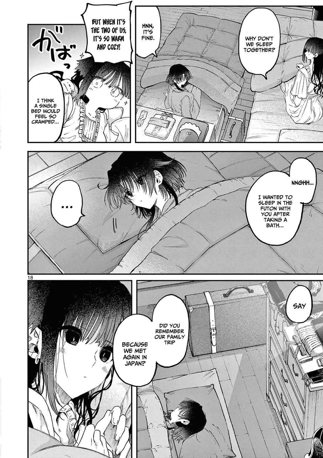 Kimi wa Meido-sama Chapter 61 page 19 - Chapter 61: You and I in the same bath and the same futon