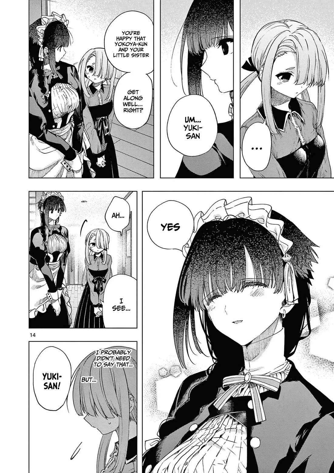 Kimi wa Meido-sama Chapter 65 page 15 - Chapter 65: You, the teasing master