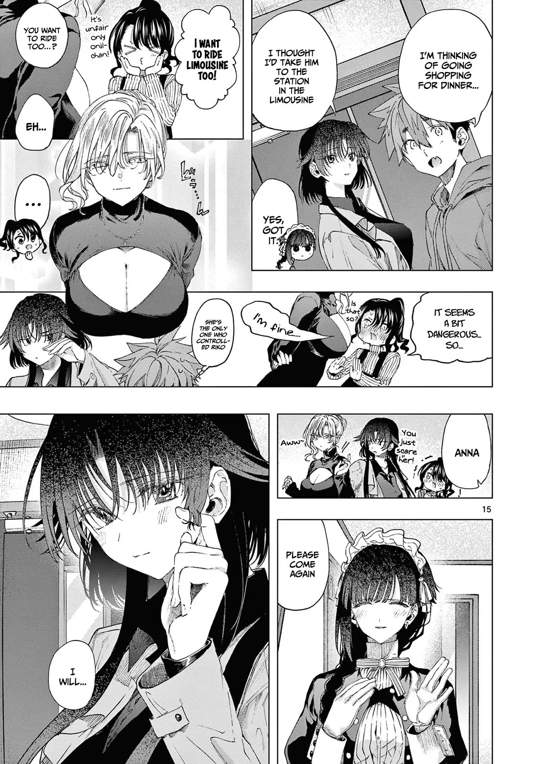 Kimi wa Meido-sama Chapter 65 page 16 - Chapter 65: You, the teasing master