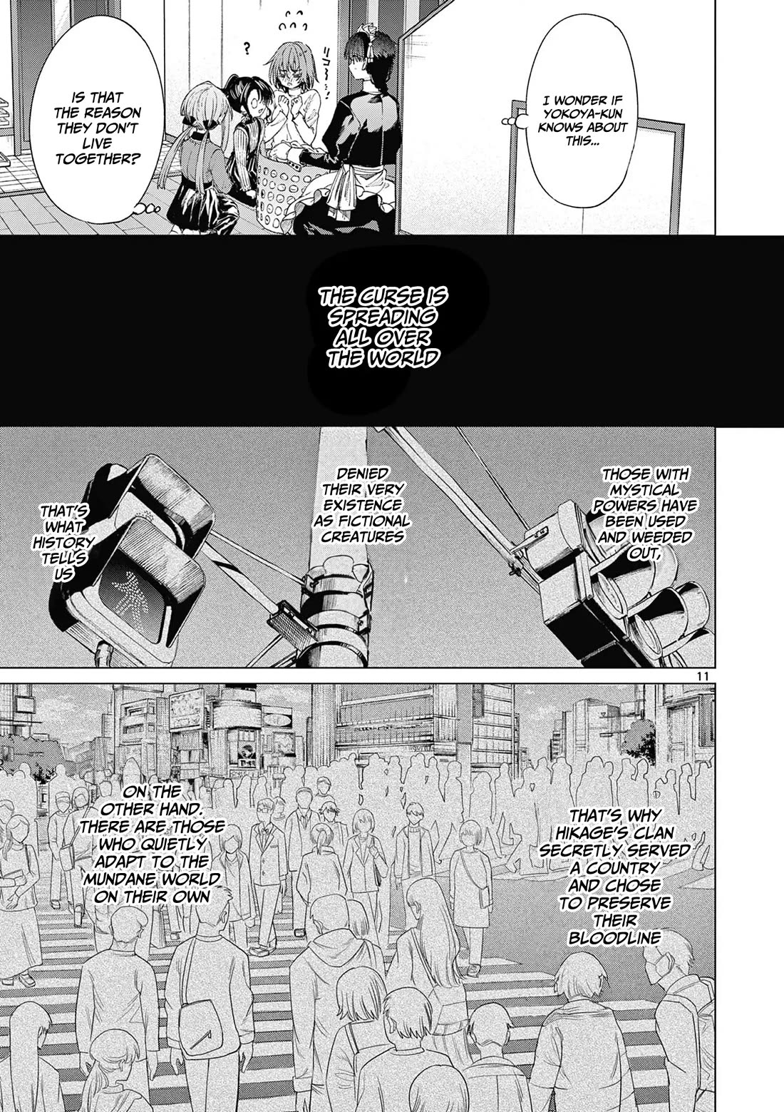 Kimi wa Meido-sama Chapter 67 page 12 - Chapter 67: Your heart's wild emotions