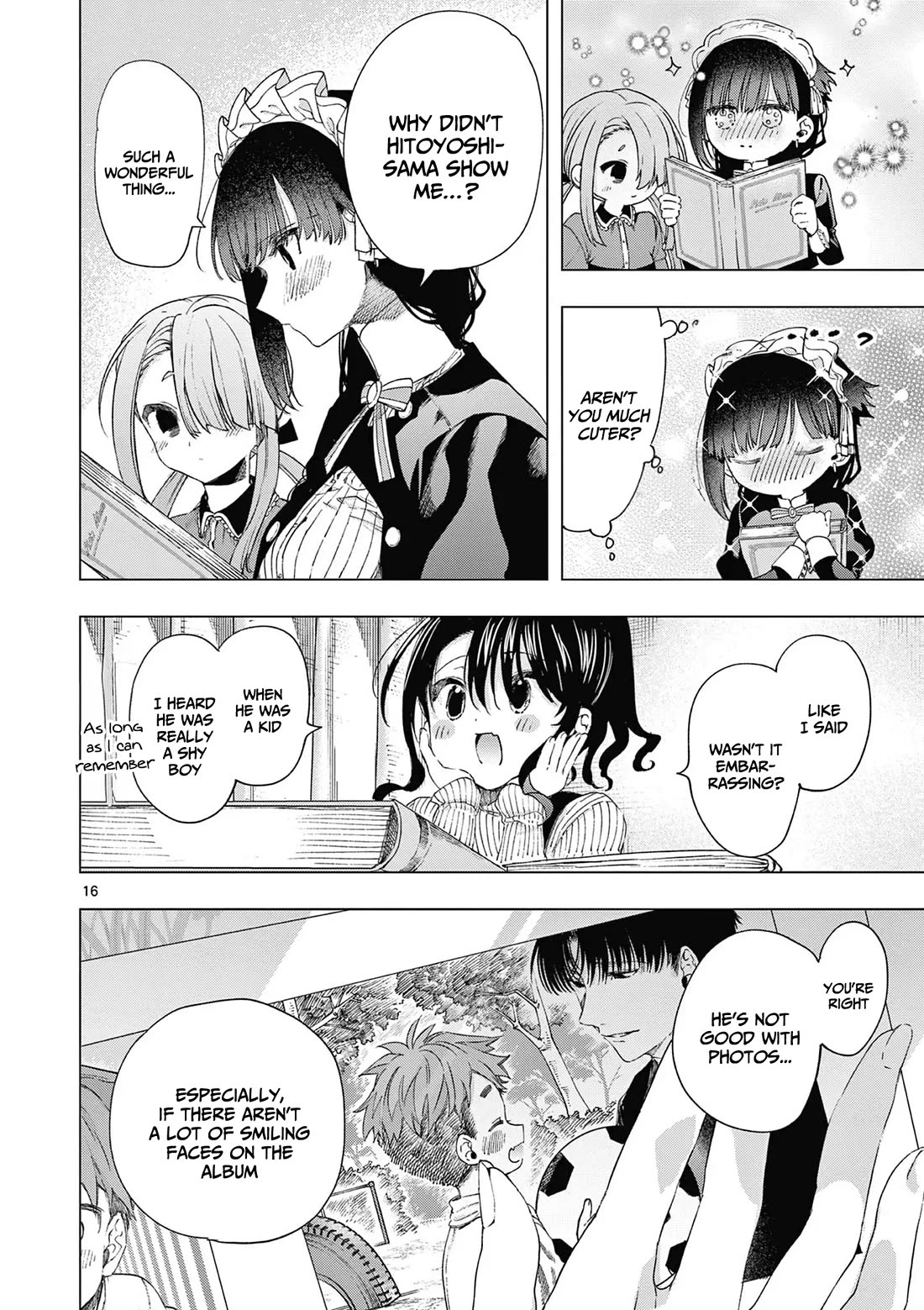 Kimi wa Meido-sama Chapter 67 page 17 - Chapter 67: Your heart's wild emotions