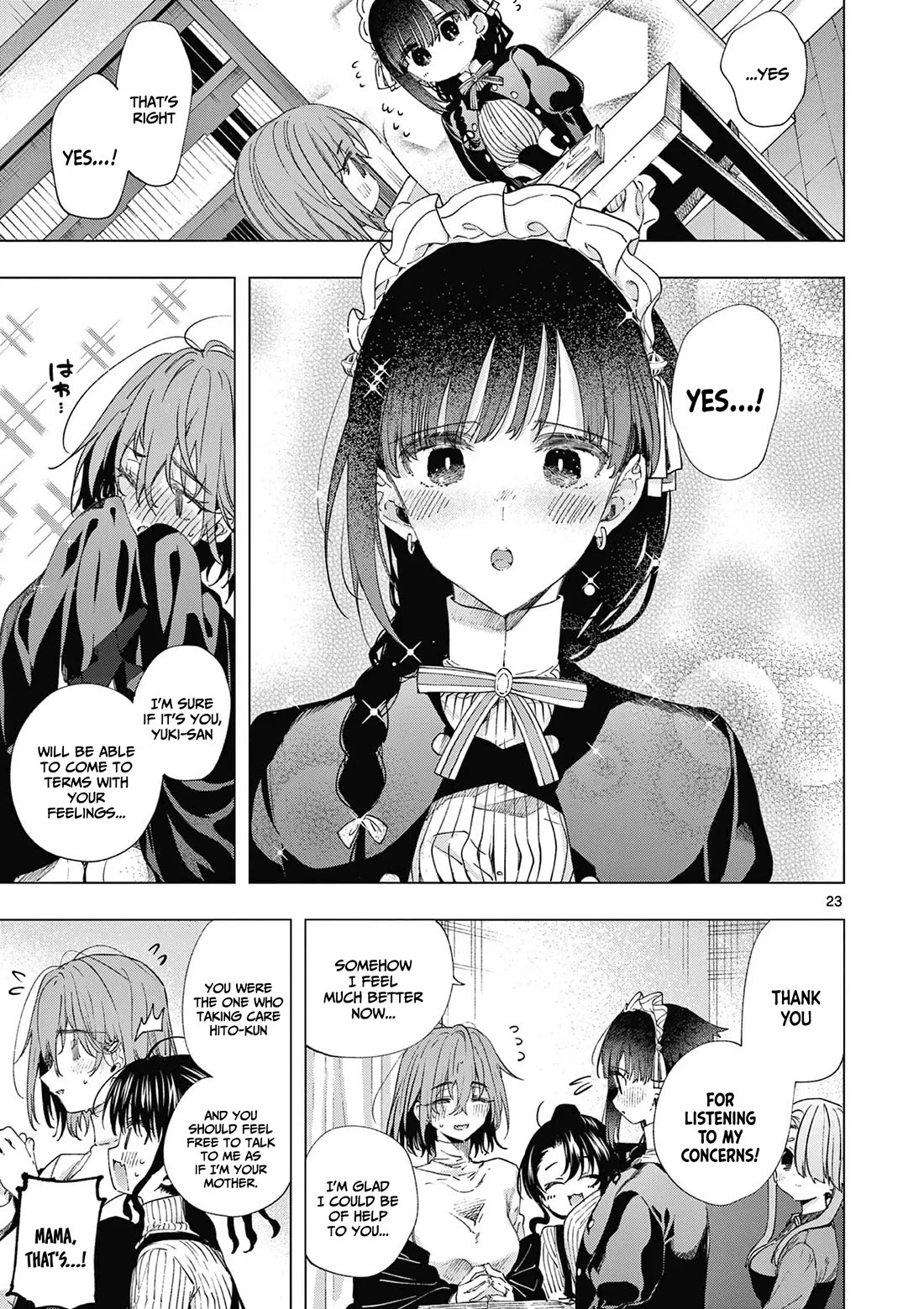 Kimi wa Meido-sama Chapter 67 page 24 - Chapter 67: Your heart's wild emotions