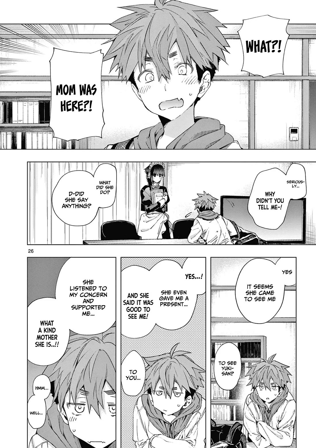 Kimi wa Meido-sama Chapter 67 page 27 - Chapter 67: Your heart's wild emotions