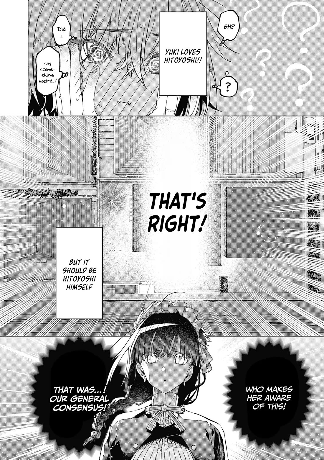 Kimi wa Meido-sama Chapter 67 page 3 - Chapter 67: Your heart's wild emotions