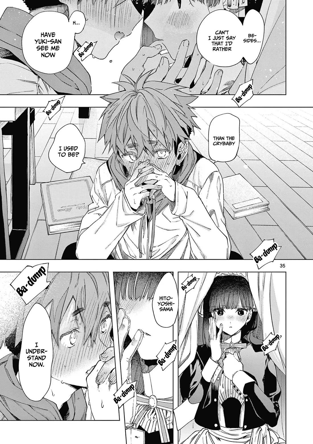 Kimi wa Meido-sama Chapter 67 page 36 - Chapter 67: Your heart's wild emotions