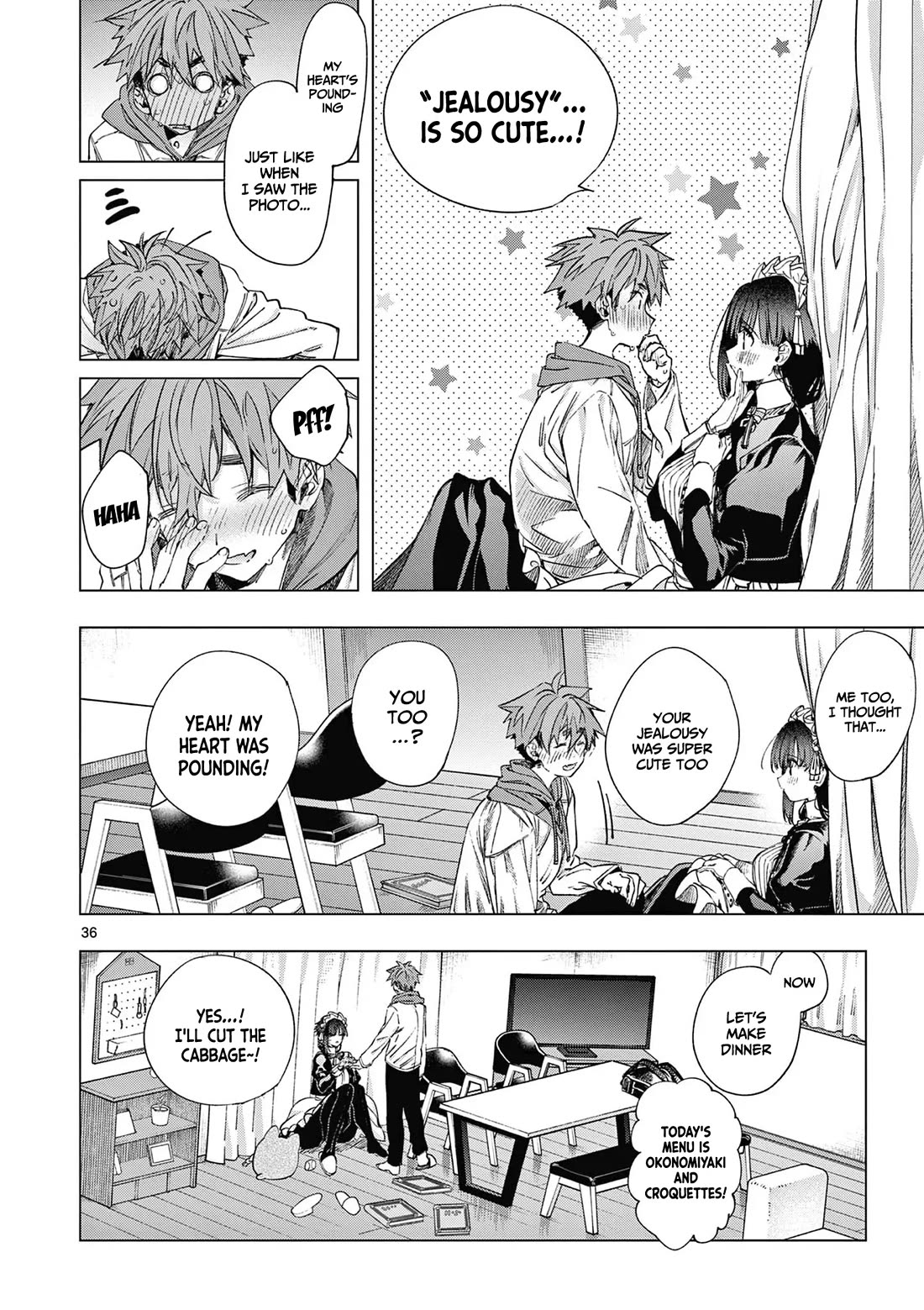 Kimi wa Meido-sama Chapter 67 page 37 - Chapter 67: Your heart's wild emotions