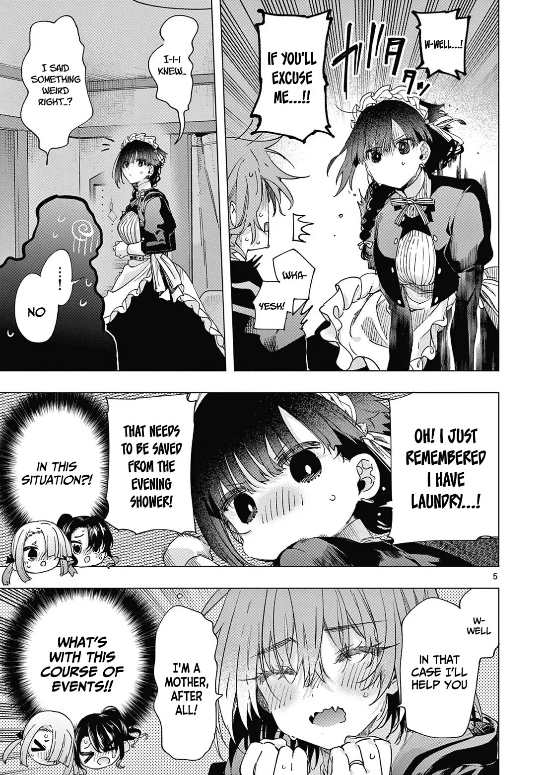 Kimi wa Meido-sama Chapter 67 page 6 - Chapter 67: Your heart's wild emotions