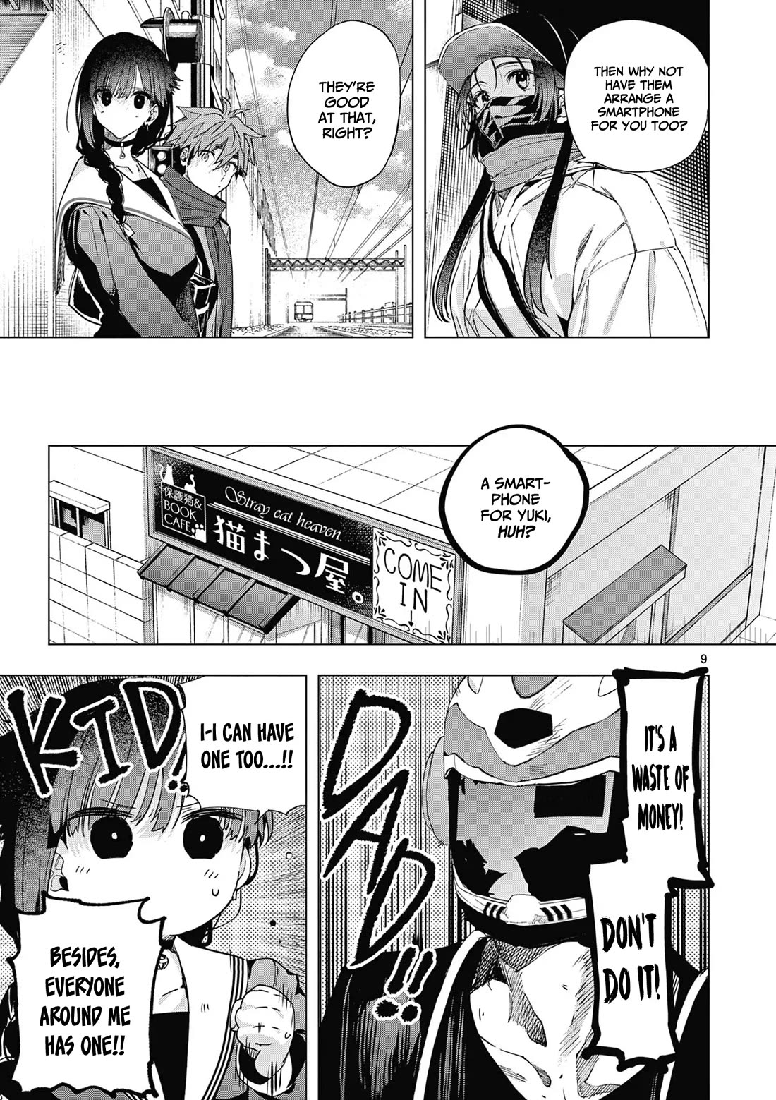 Kimi wa Meido-sama Chapter 68 page 10 - Chapter 68: You're the low-tech big sister