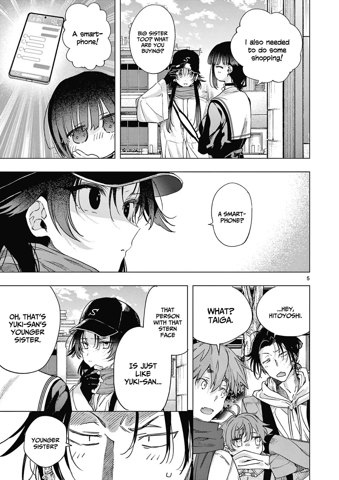 Kimi wa Meido-sama Chapter 68 page 6 - Chapter 68: You're the low-tech big sister