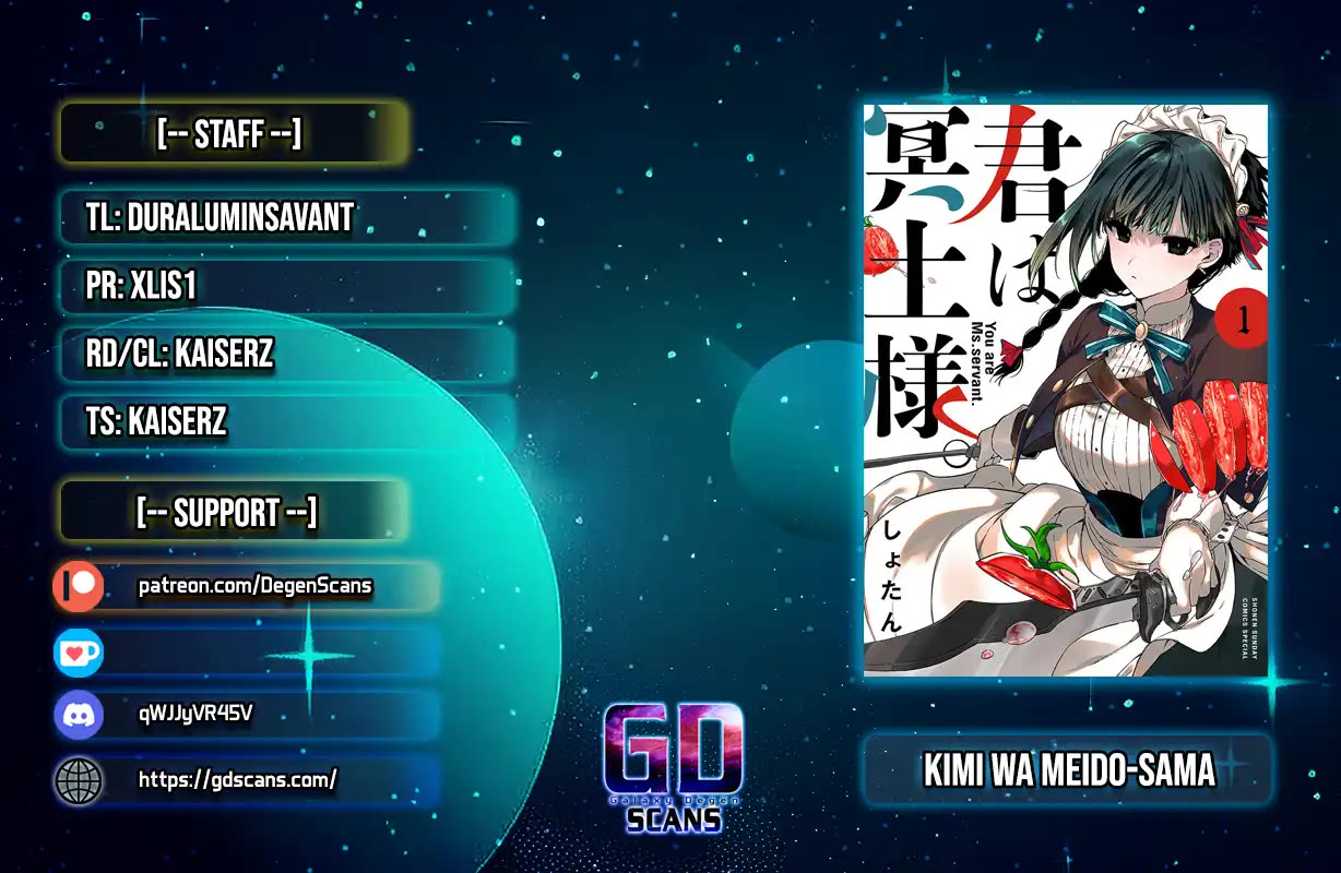 Kimi wa Meido-sama Chapter 71 page 1 - Chapter 71: An encounter with you