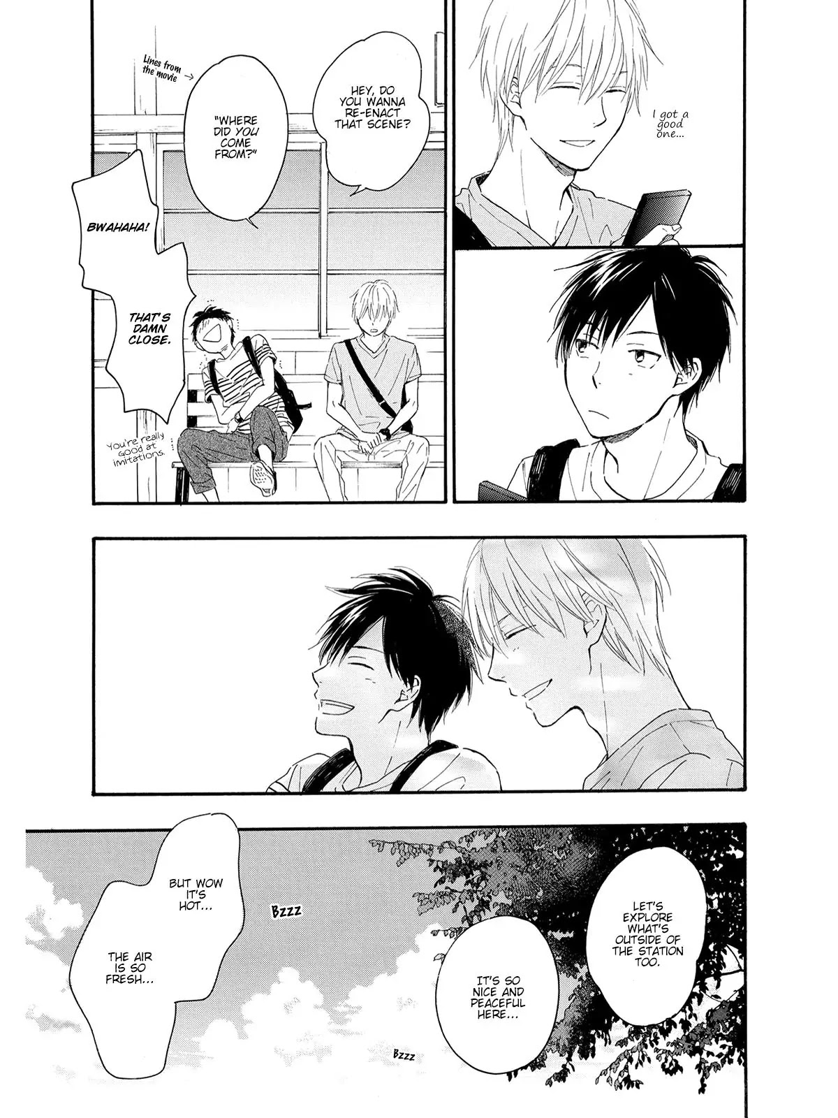 Kimi wa Natsu no Naka Chapter 2 page 17 - Chapter 2