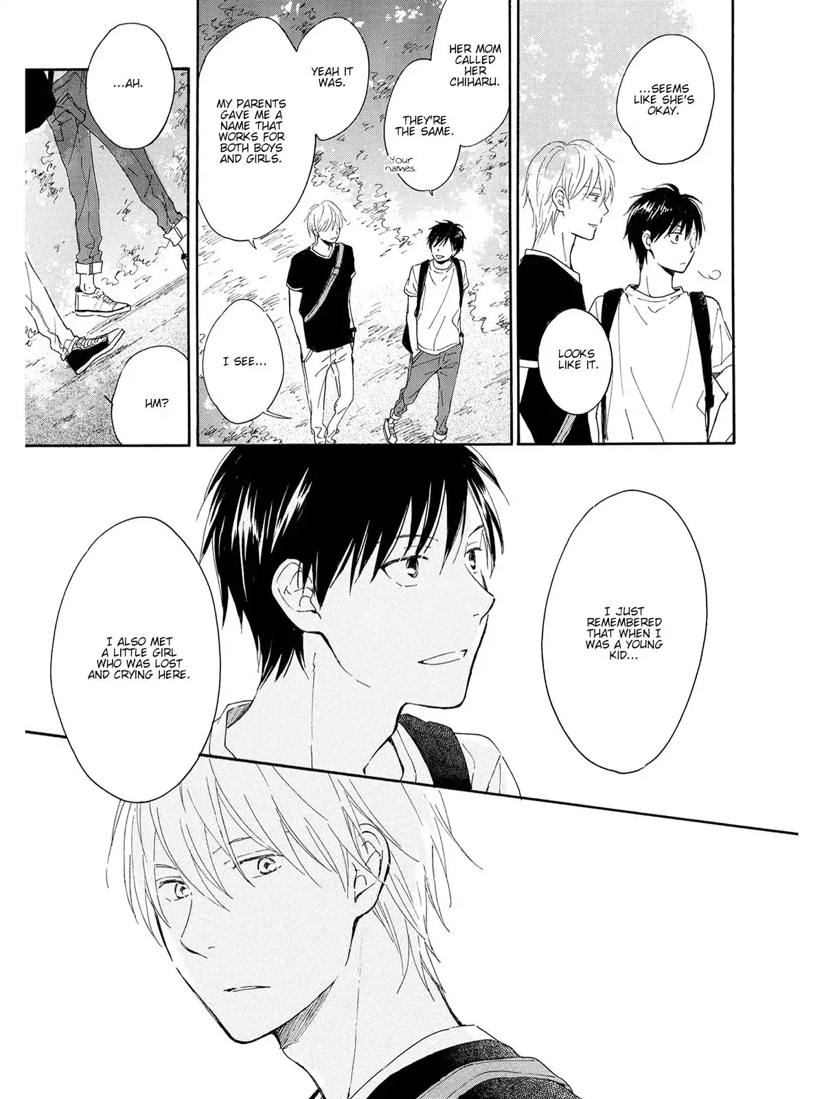 Kimi wa Natsu no Naka Chapter 3 page 27 - Chapter 3
