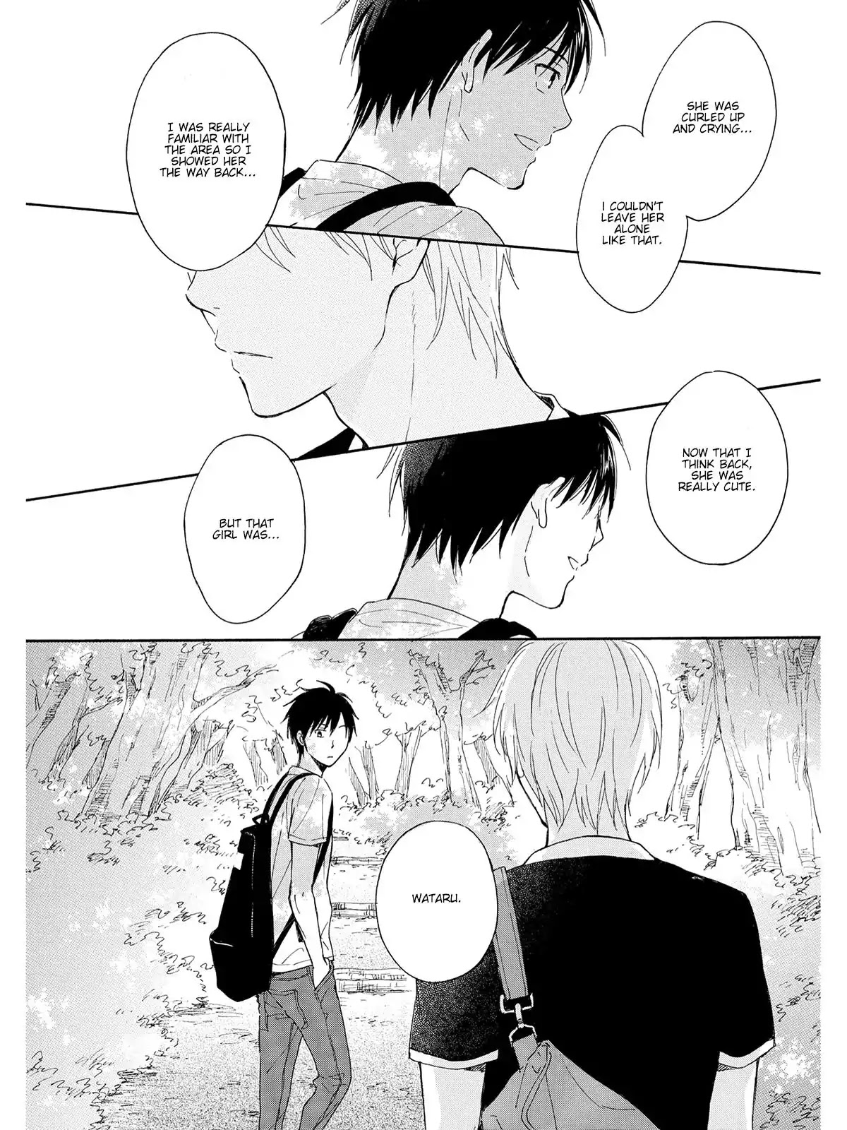 Kimi wa Natsu no Naka Chapter 3 page 28 - Chapter 3
