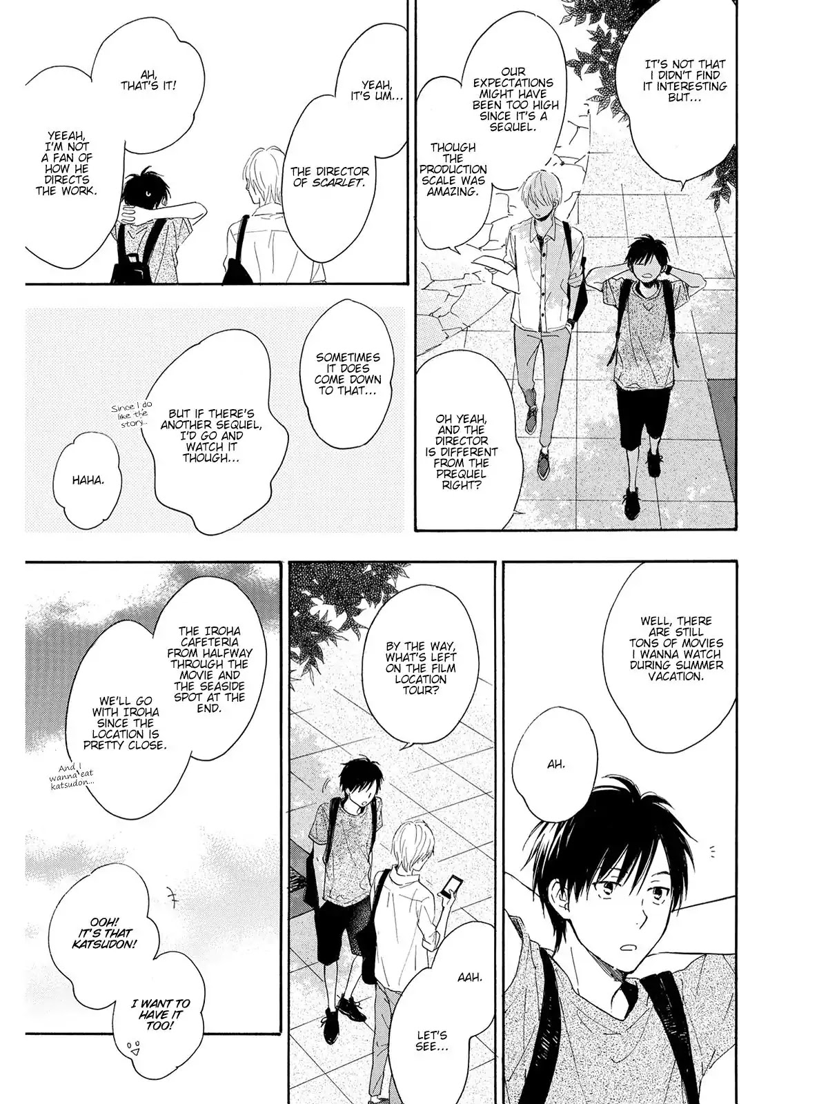 Kimi wa Natsu no Naka Chapter 3 page 5 - Chapter 3