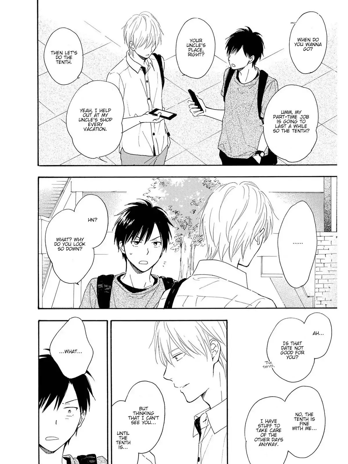 Kimi wa Natsu no Naka Chapter 3 page 6 - Chapter 3