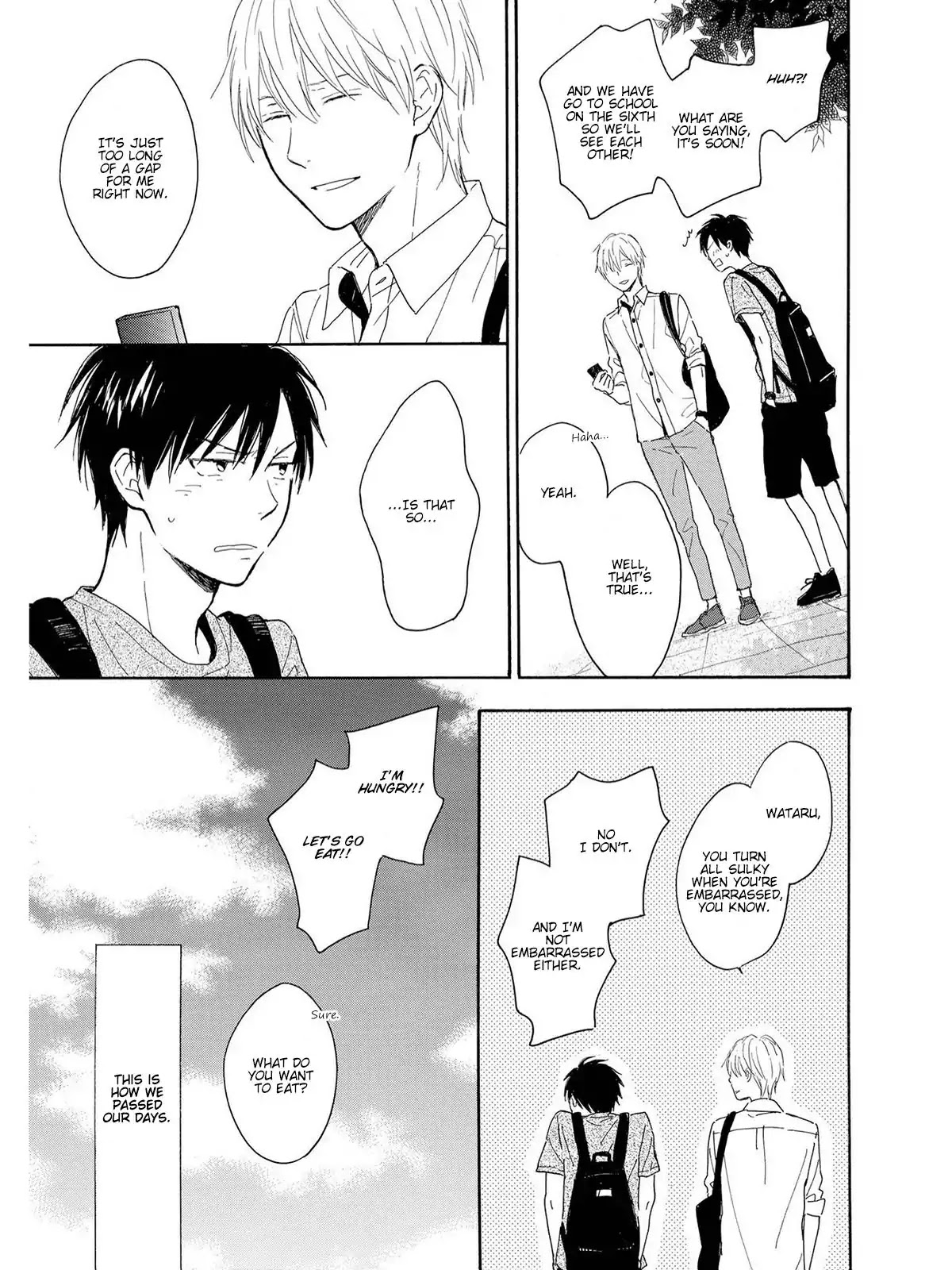 Kimi wa Natsu no Naka Chapter 3 page 7 - Chapter 3