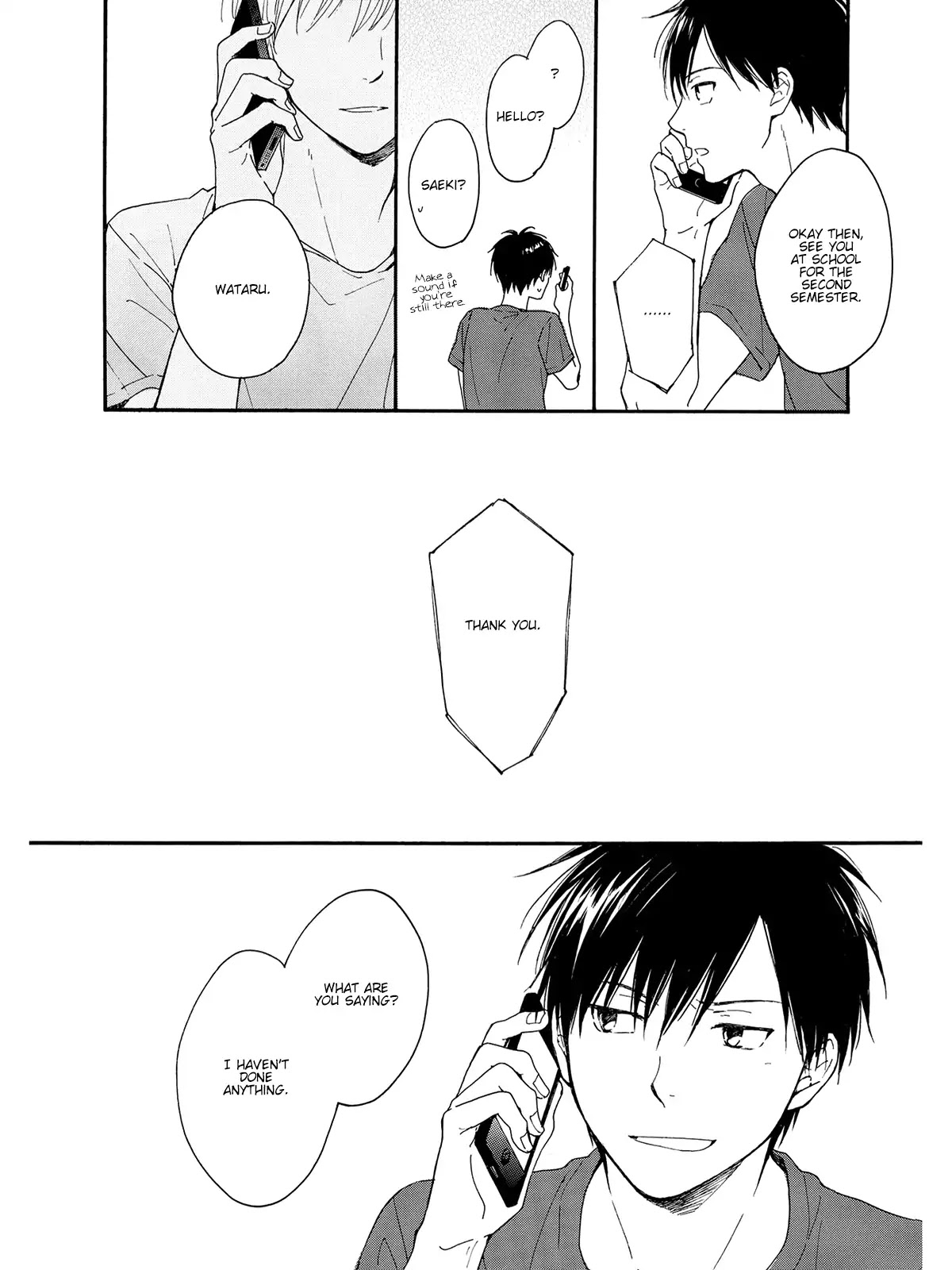 Kimi wa Natsu no Naka Chapter 4 page 16 - Chapter 4