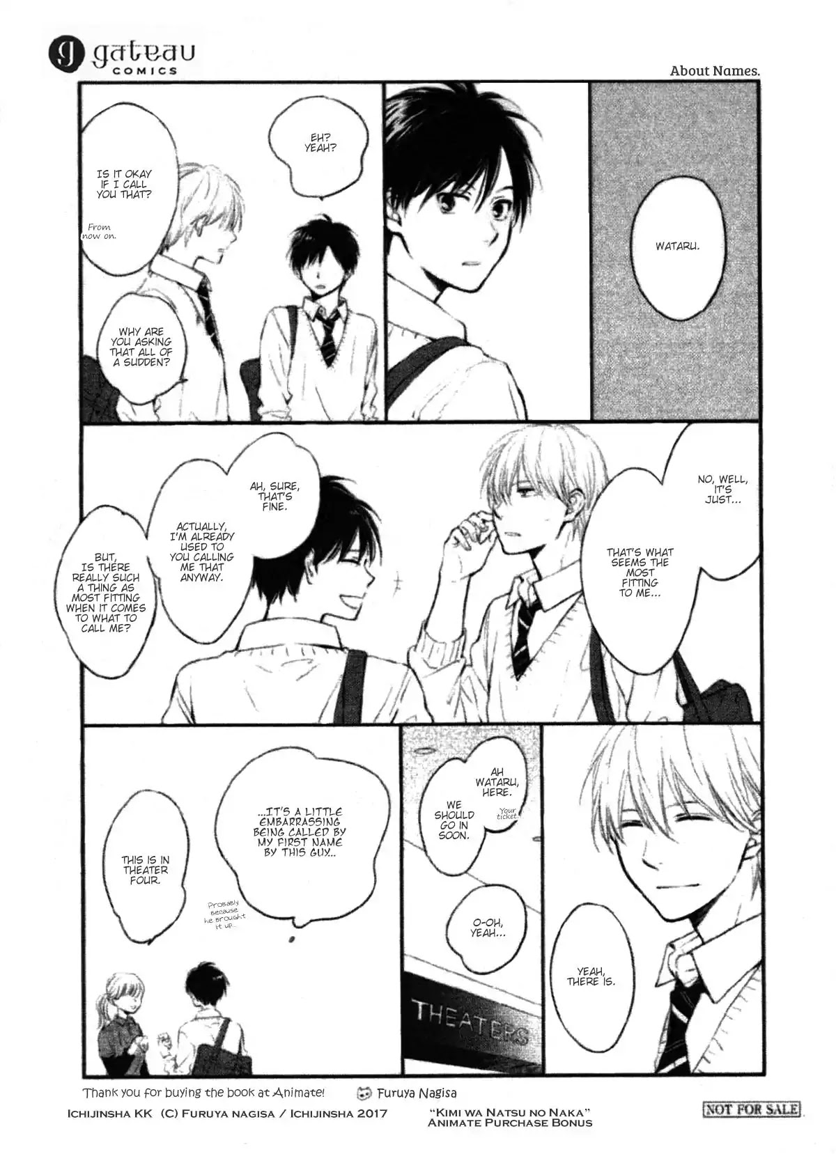 Kimi wa Natsu no Naka Chapter 5.6 page 2 - Chapter 5.6