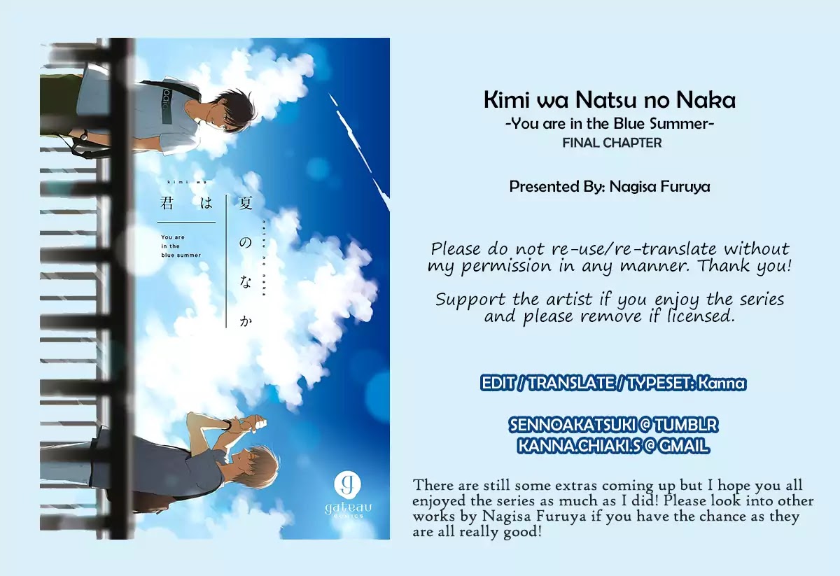 Kimi wa Natsu no Naka Chapter 5 page 50 - Chapter 5 [END]
