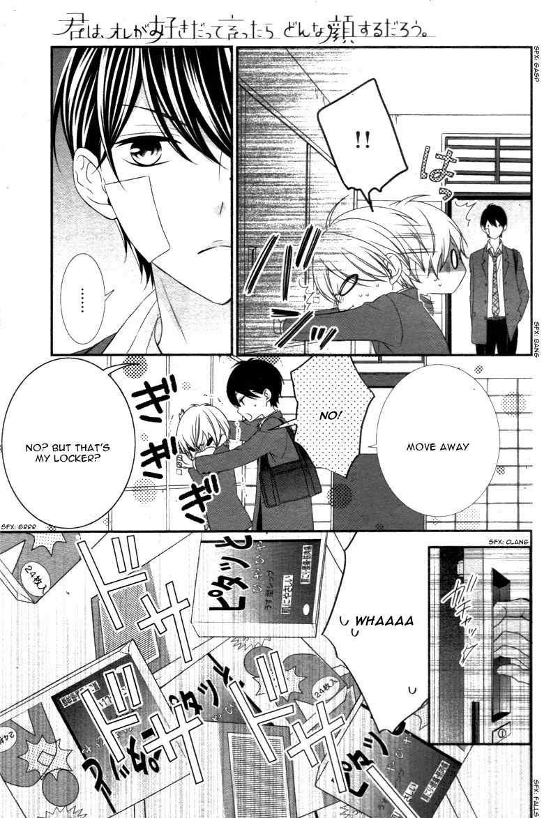Kimi wa, Ore ga Suki Datte Ittara Donna Kao Suru Darou. Chapter 3 page 28 - Chapter 3