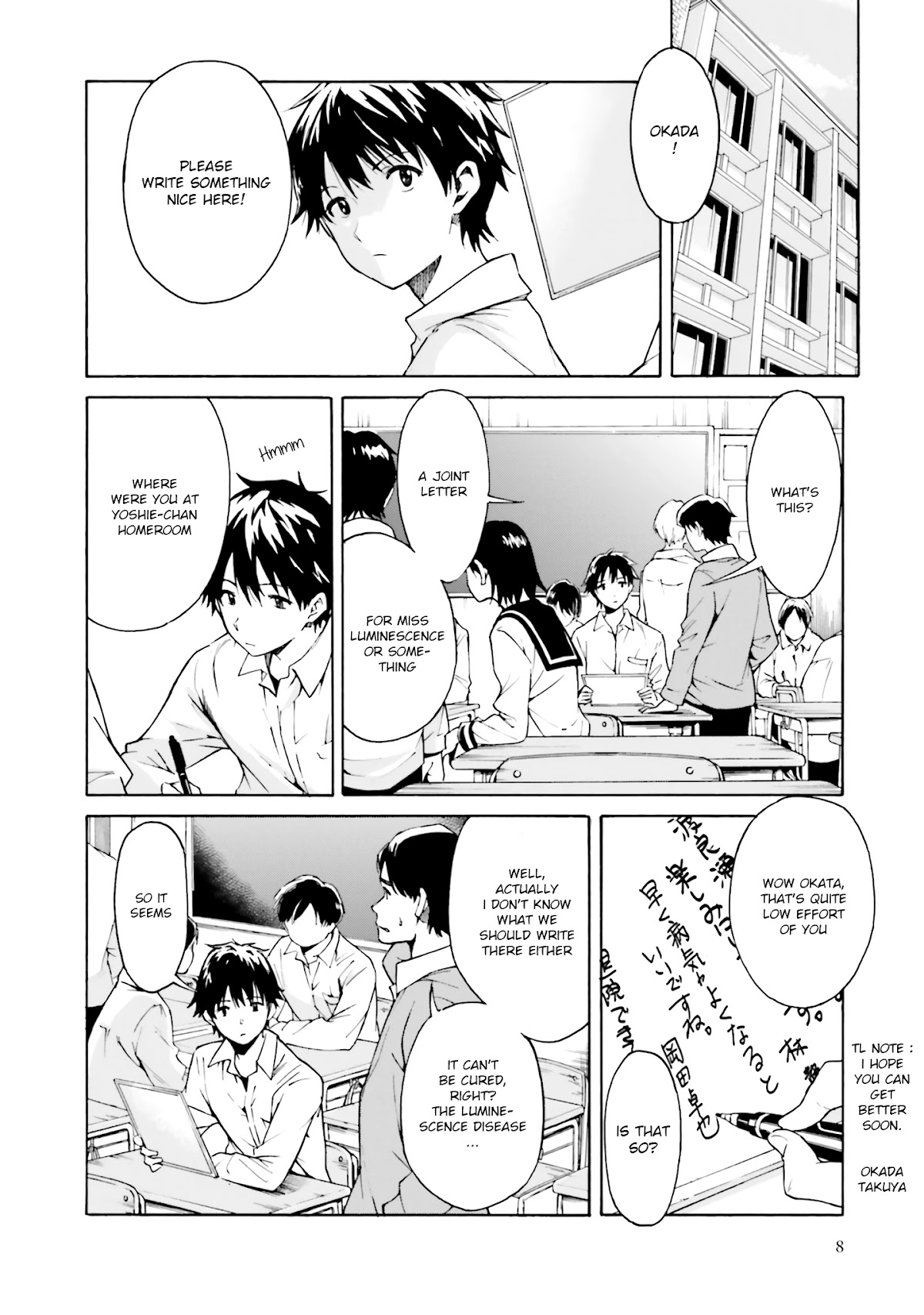 Kimi wa Tsukiyo ni Hikari Kagayaku Chapter 1 page 8 - Chapter 1