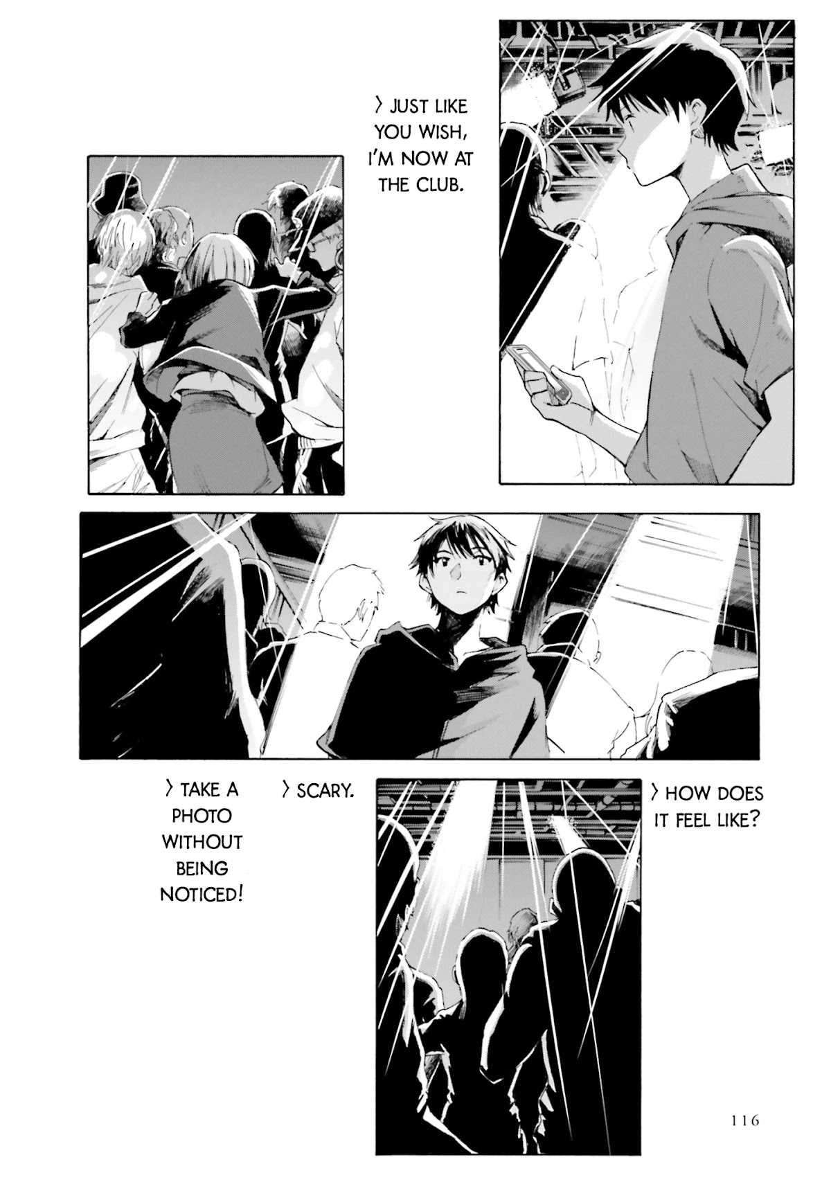 Kimi wa Tsukiyo ni Hikari Kagayaku Chapter 4 page 12 - Chapter 4