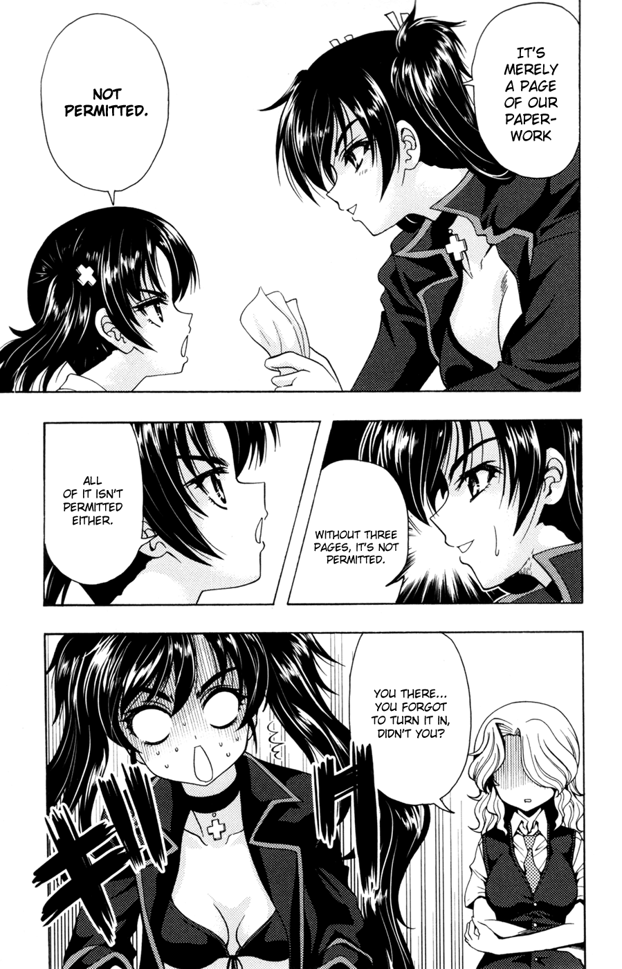 Kimiiro Focus Chapter 27 page 12 - Chapter 27: "Not permitted" is not permitted