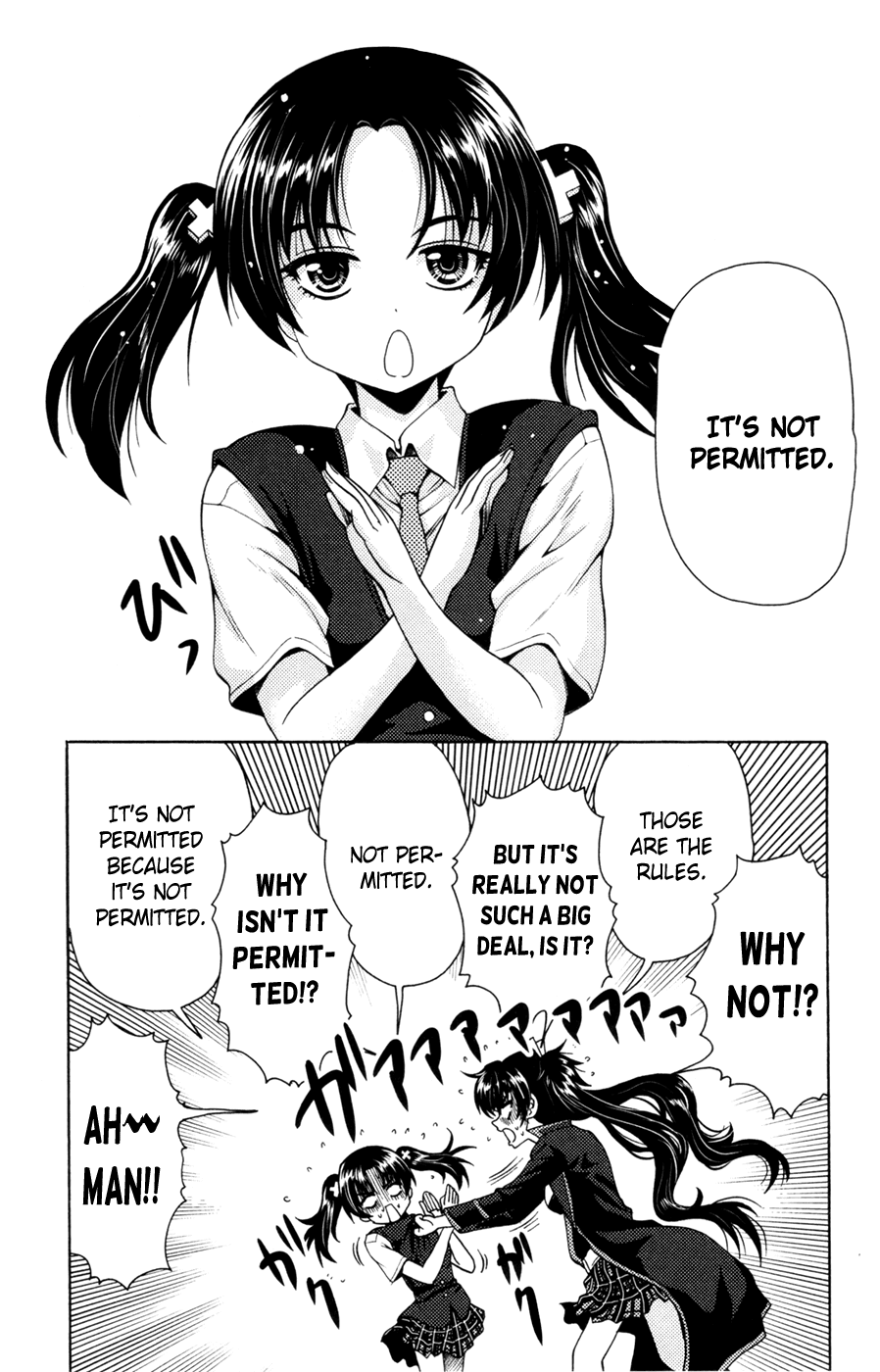 Kimiiro Focus Chapter 27 page 14 - Chapter 27: "Not permitted" is not permitted
