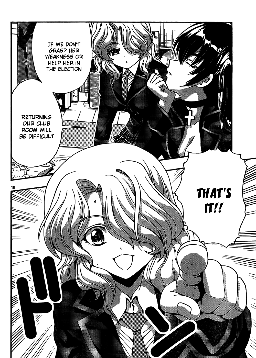 Kimiiro Focus Chapter 39 page 16 - Chapter 39: Seitokai Yakuin Tomo