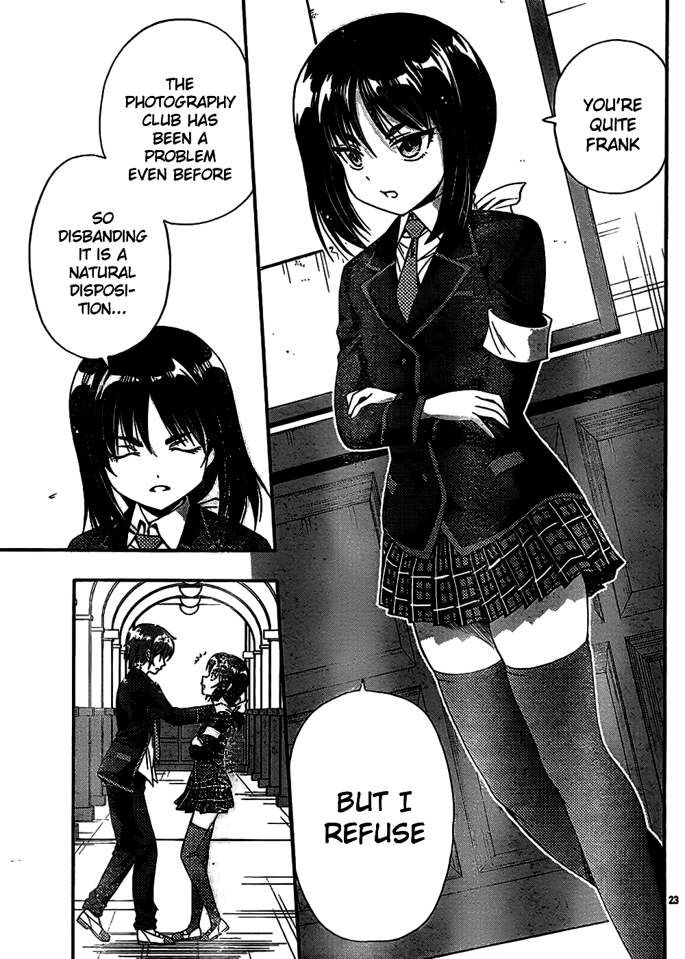 Kimiiro Focus Chapter 39 page 23 - Chapter 39: Seitokai Yakuin Tomo