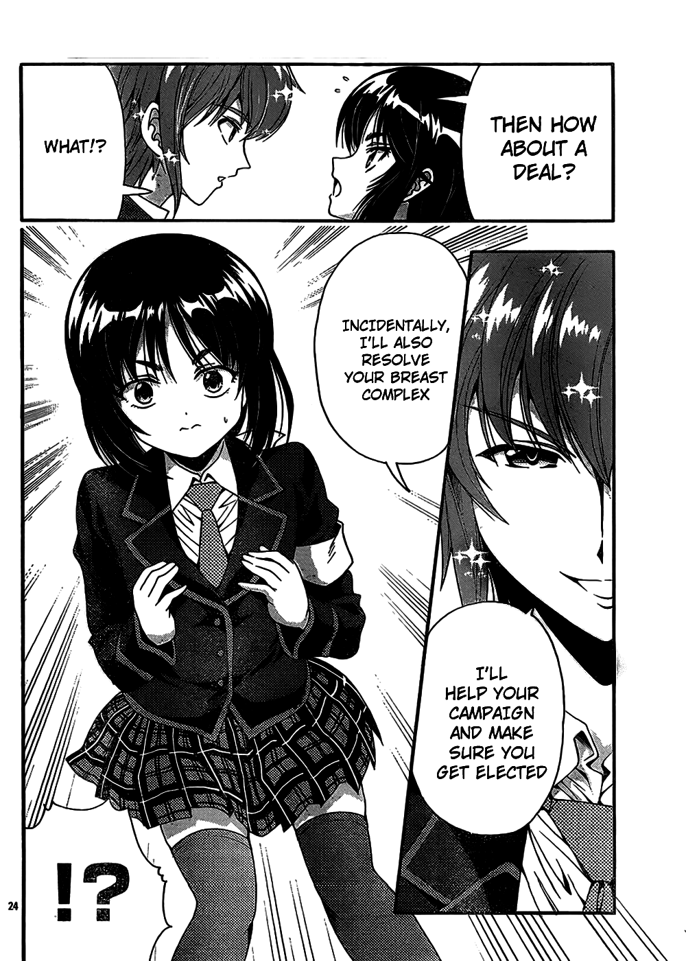 Kimiiro Focus Chapter 39 page 24 - Chapter 39: Seitokai Yakuin Tomo