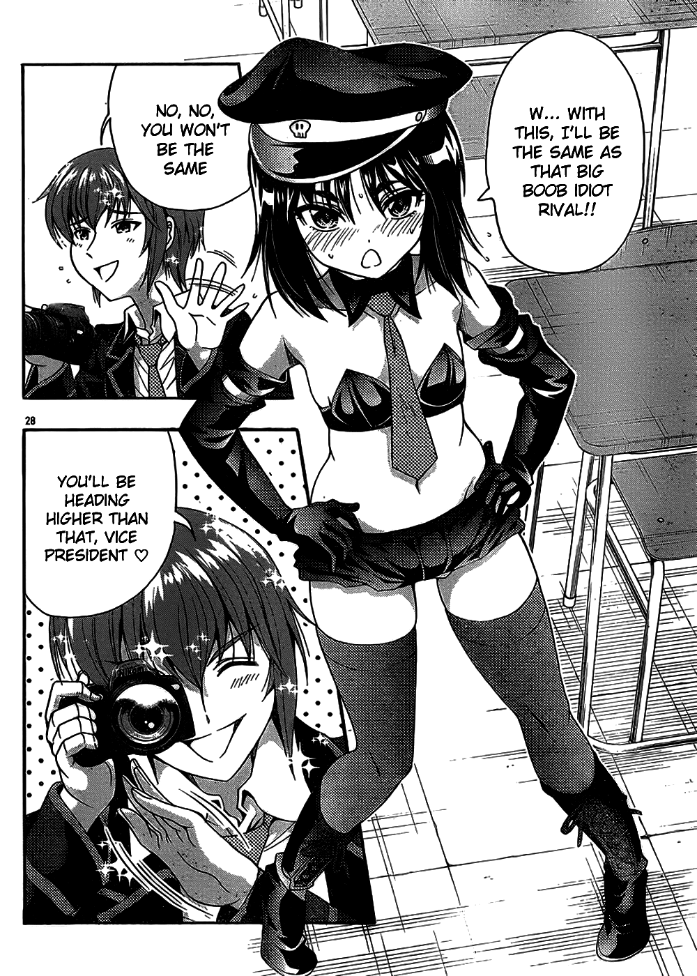 Kimiiro Focus Chapter 39 page 28 - Chapter 39: Seitokai Yakuin Tomo