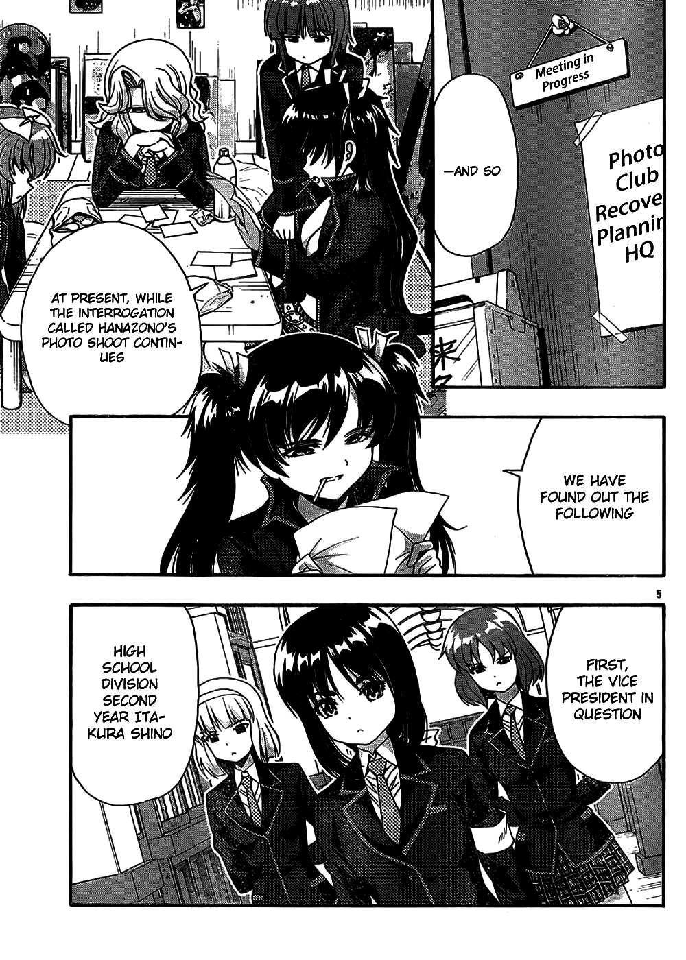 Kimiiro Focus Chapter 39 page 5 - Chapter 39: Seitokai Yakuin Tomo