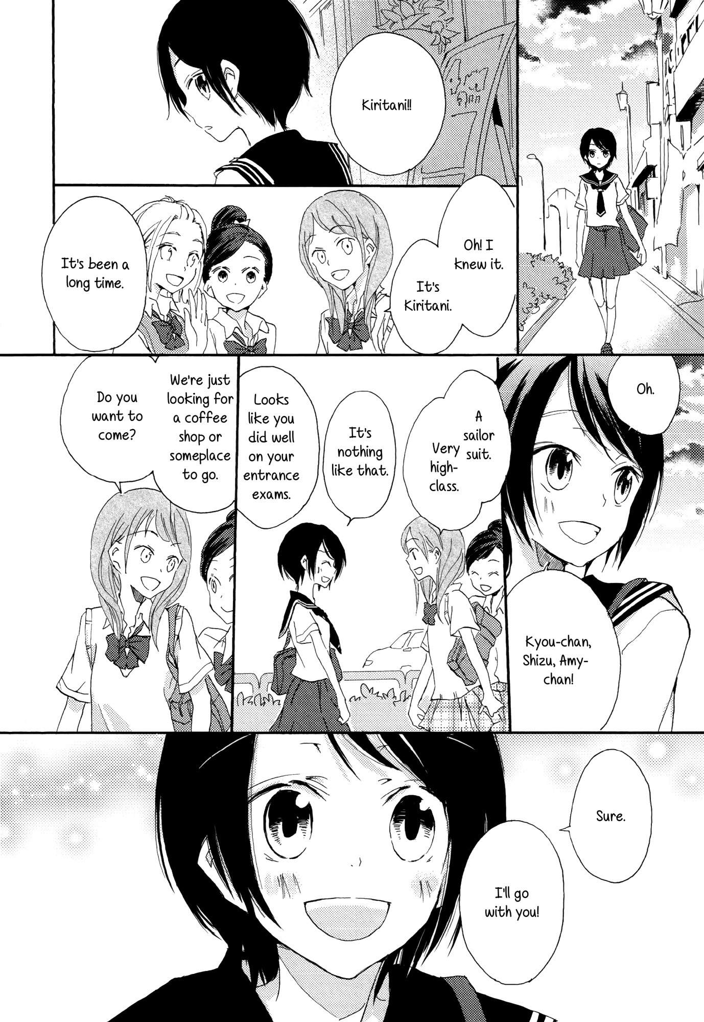 Kimiiro Shoujo Chapter 4 page 14 - Chapter 4: A Blank Page Day