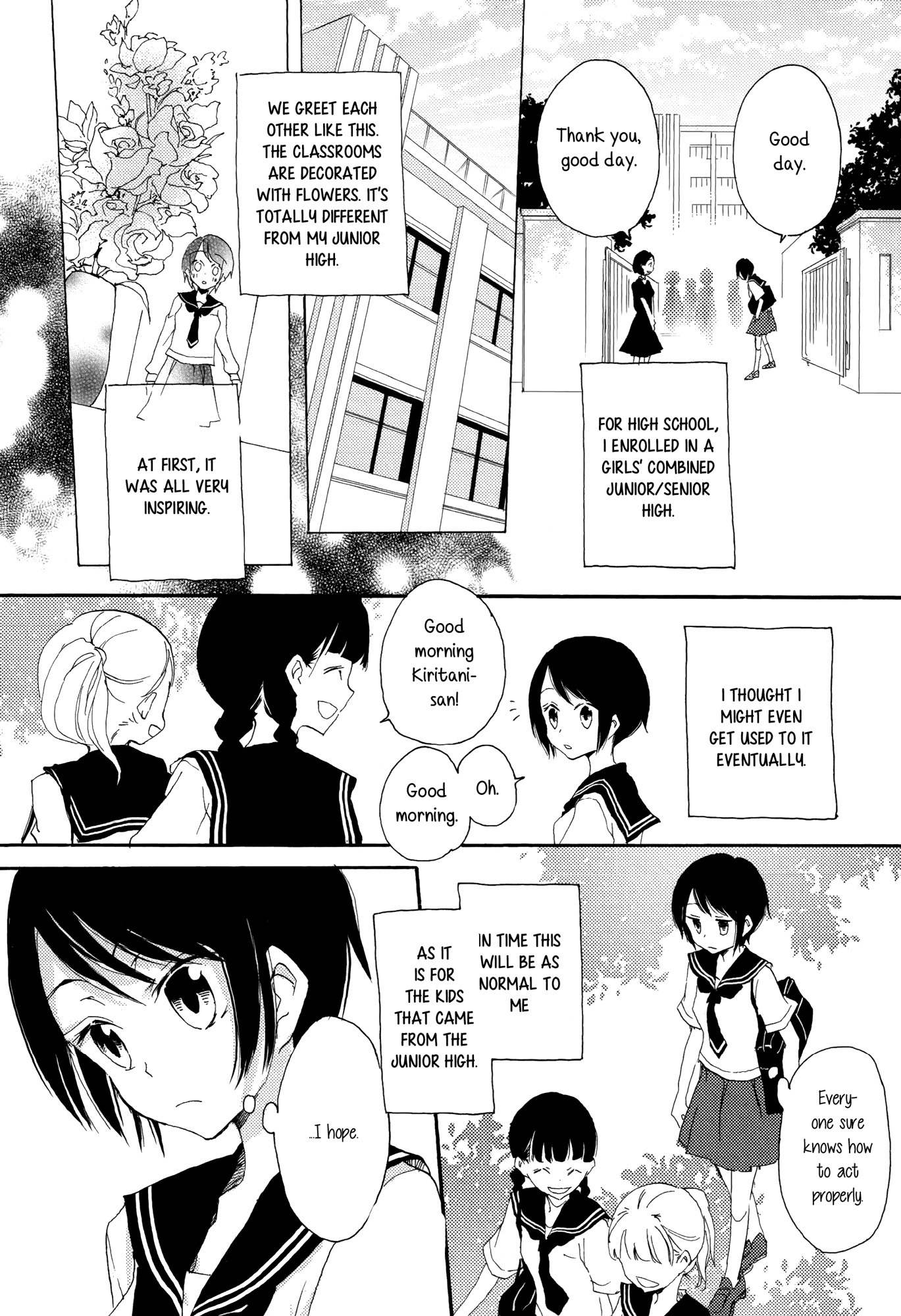 Kimiiro Shoujo Chapter 4 page 2 - Chapter 4: A Blank Page Day