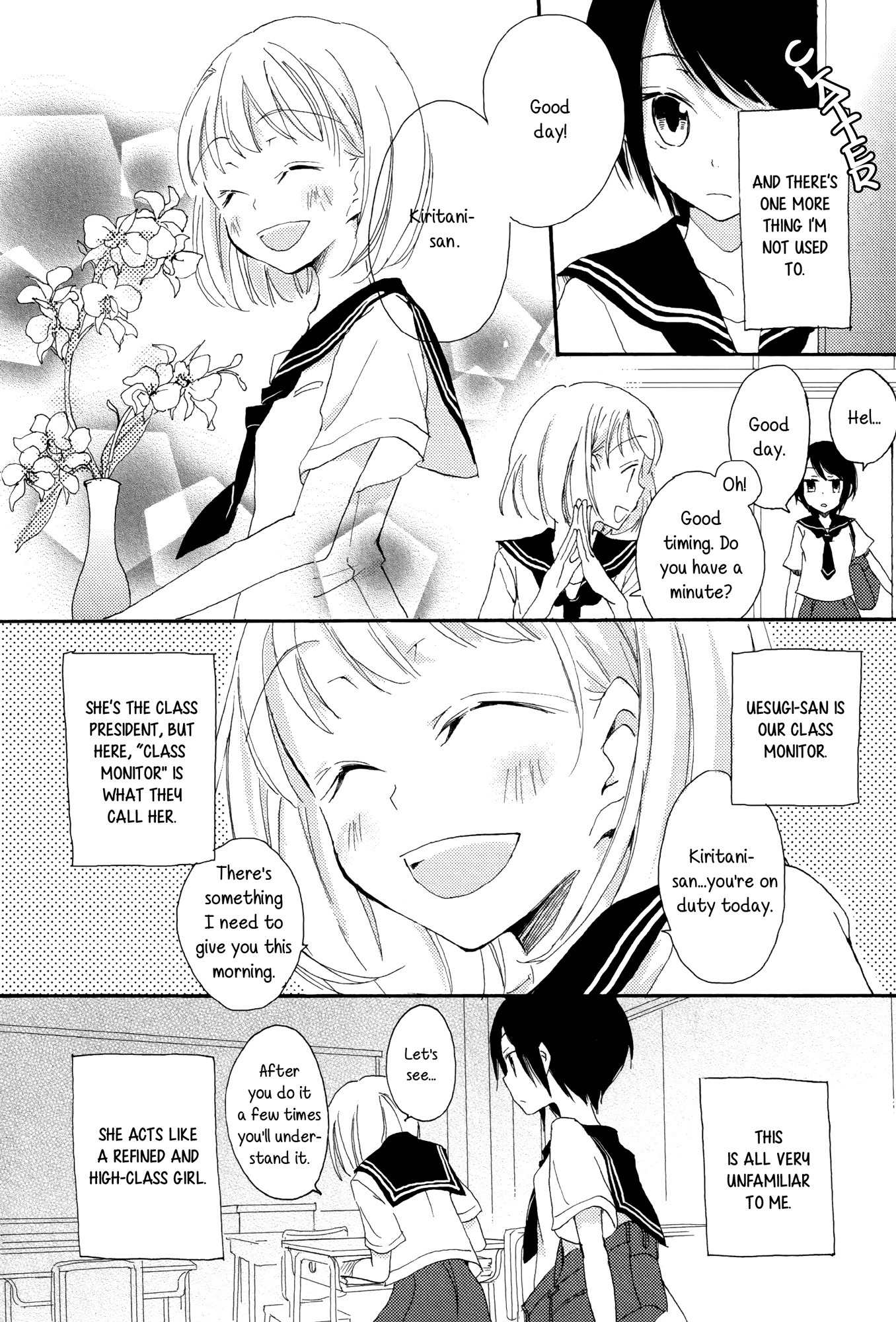 Kimiiro Shoujo Chapter 4 page 3 - Chapter 4: A Blank Page Day