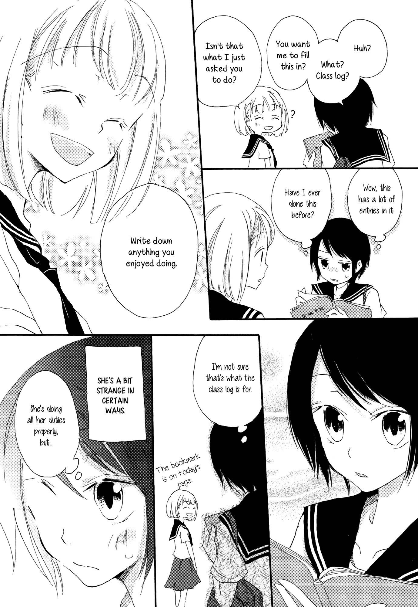 Kimiiro Shoujo Chapter 4 page 5 - Chapter 4: A Blank Page Day