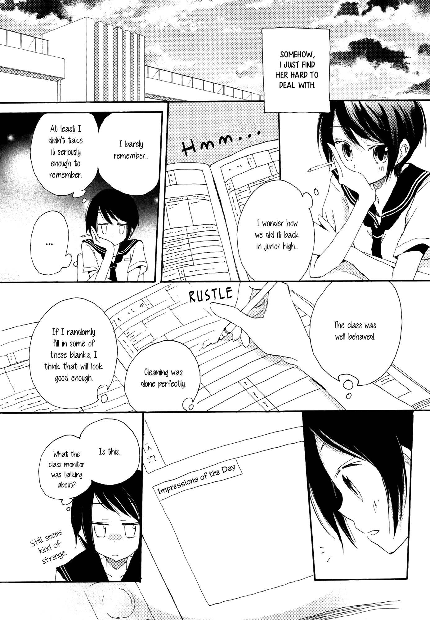 Kimiiro Shoujo Chapter 4 page 6 - Chapter 4: A Blank Page Day