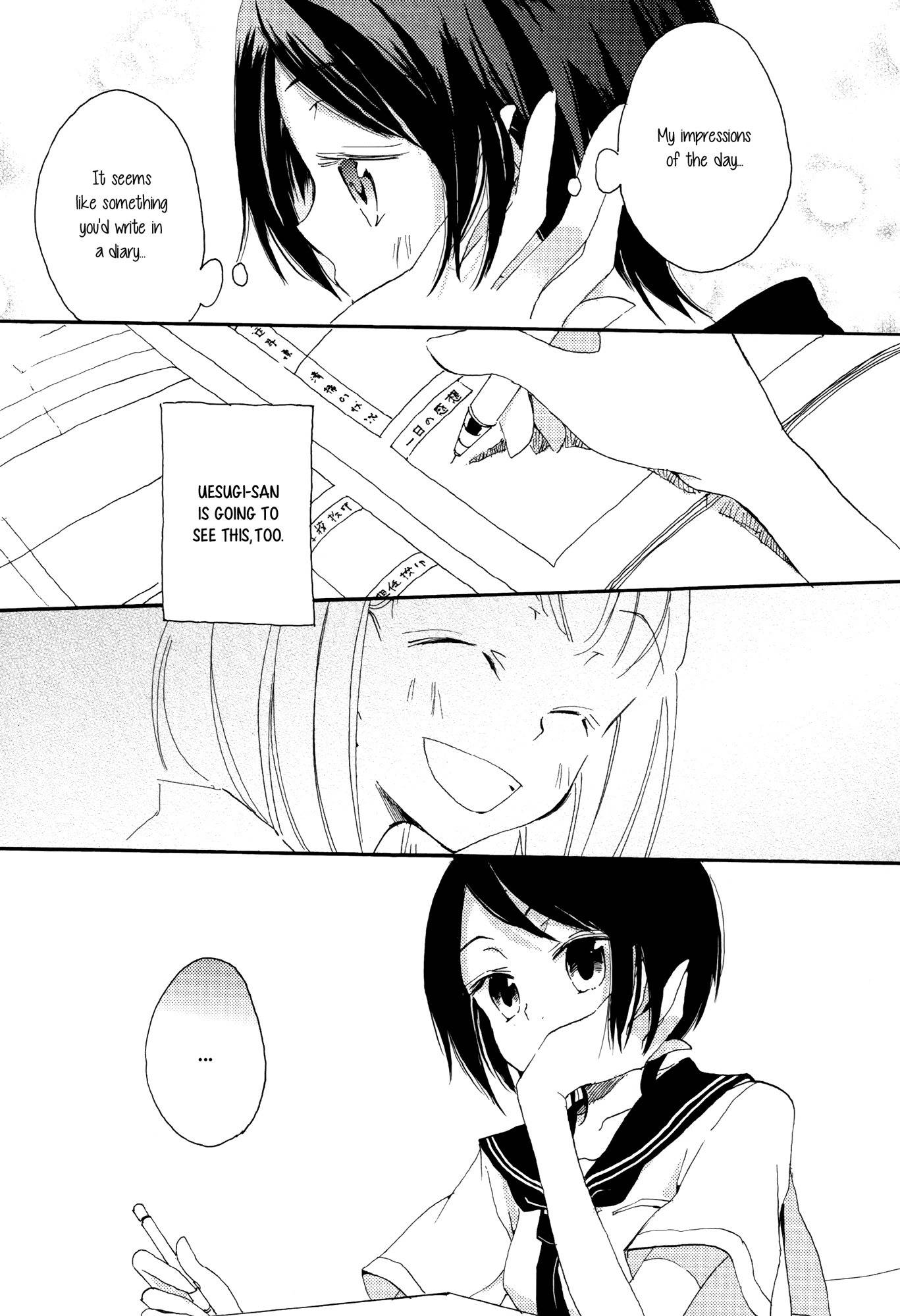 Kimiiro Shoujo Chapter 4 page 7 - Chapter 4: A Blank Page Day