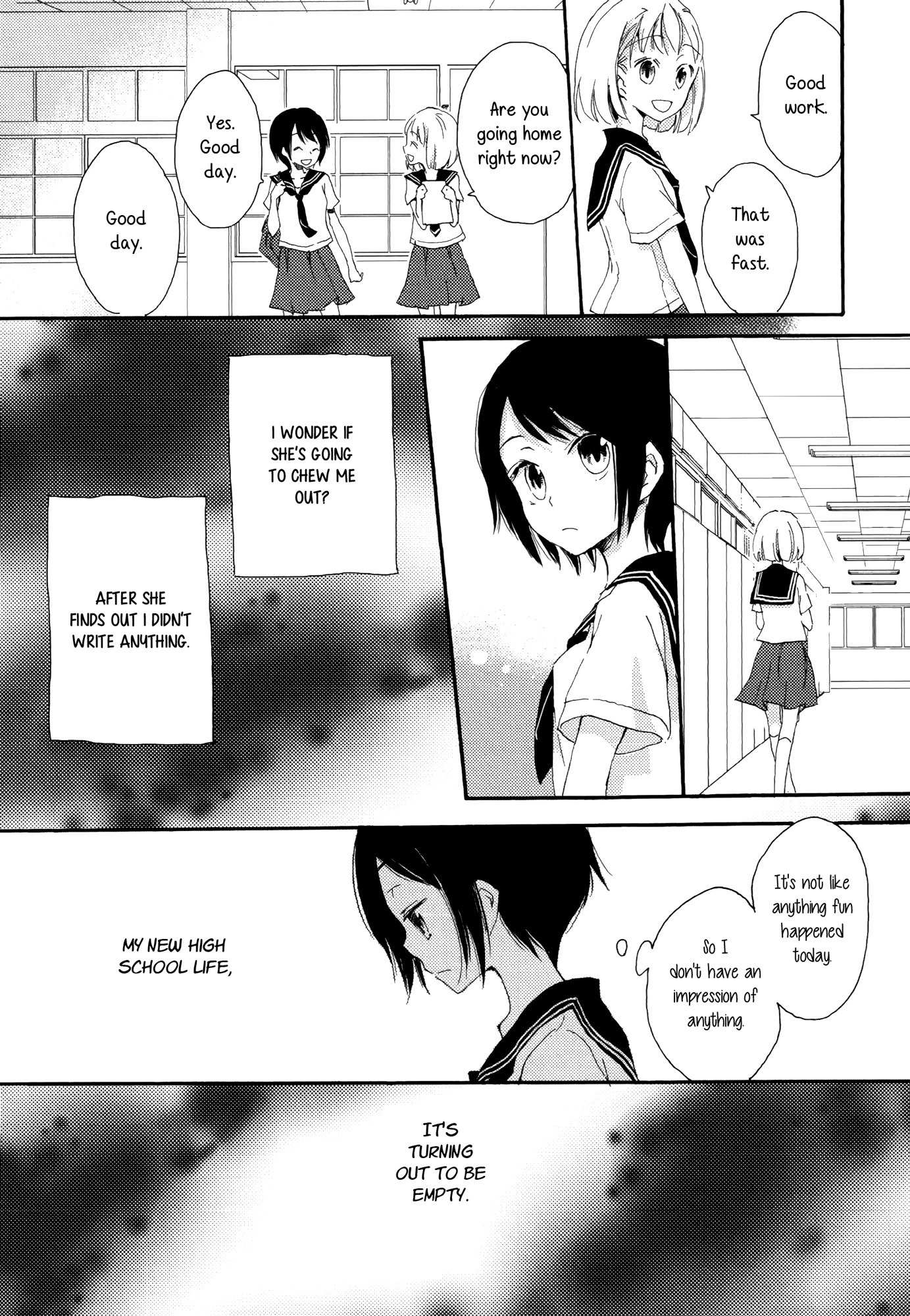 Kimiiro Shoujo Chapter 4 page 8 - Chapter 4: A Blank Page Day