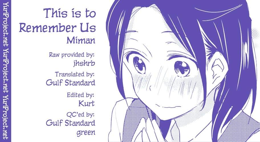 Kimiiro Shoujo Chapter 6 page 19 - Chapter 6: This is to Remember Us