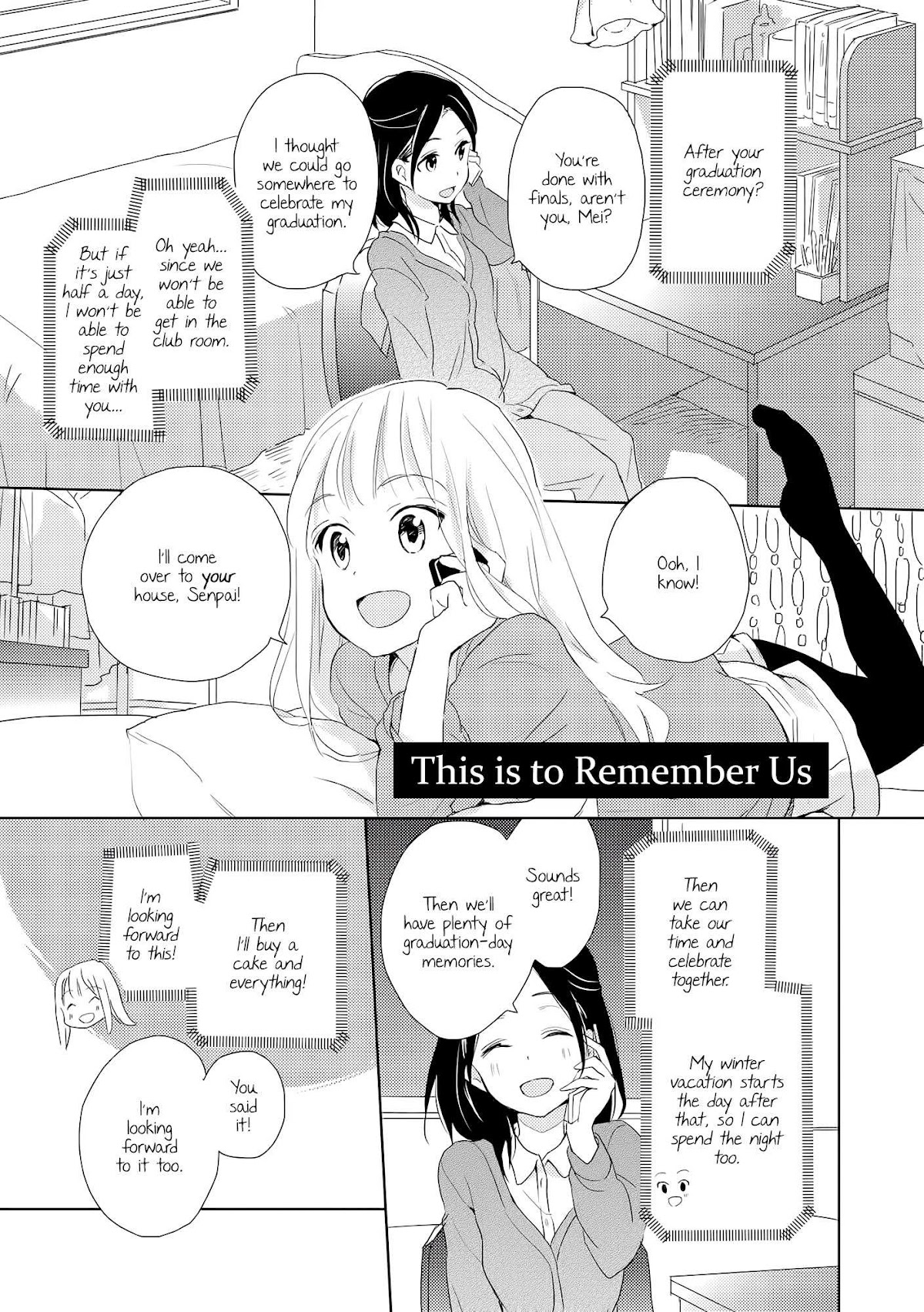 Kimiiro Shoujo Chapter 6 page 5 - Chapter 6: This is to Remember Us