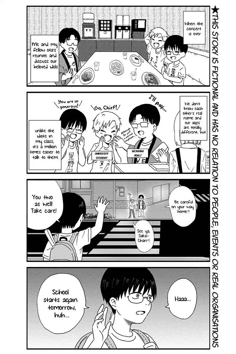 KimoOta, Idol Yarutteyo Chapter 1 page 3 - Chapter 1: Disgusting Otaku Sets Sights On Idols