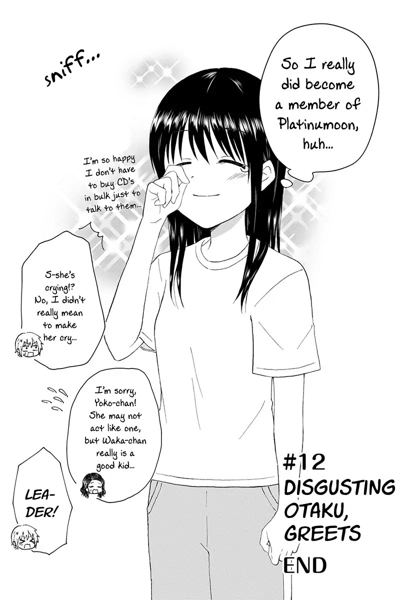 KimoOta, Idol Yarutteyo Chapter 12 page 10 - Chapter 12: Disgusting Otaku Greets