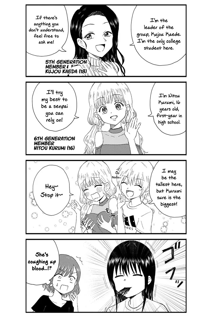 KimoOta, Idol Yarutteyo Chapter 13 page 4 - Chapter 13: Disgusting Otaku Gets Found Out