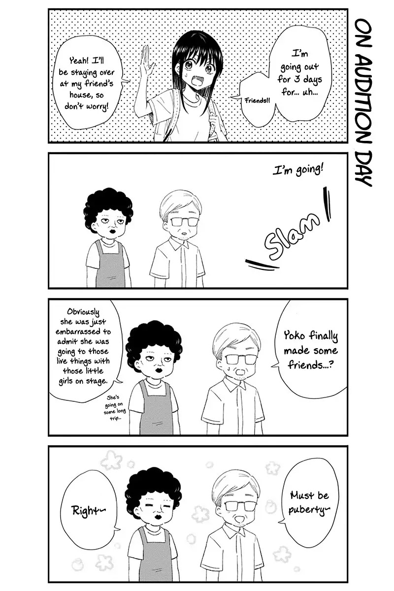 KimoOta, Idol Yarutteyo Chapter 16.5 page 3 - Chapter 16.5: Disgusting Otaku Has Some Illustrations 1