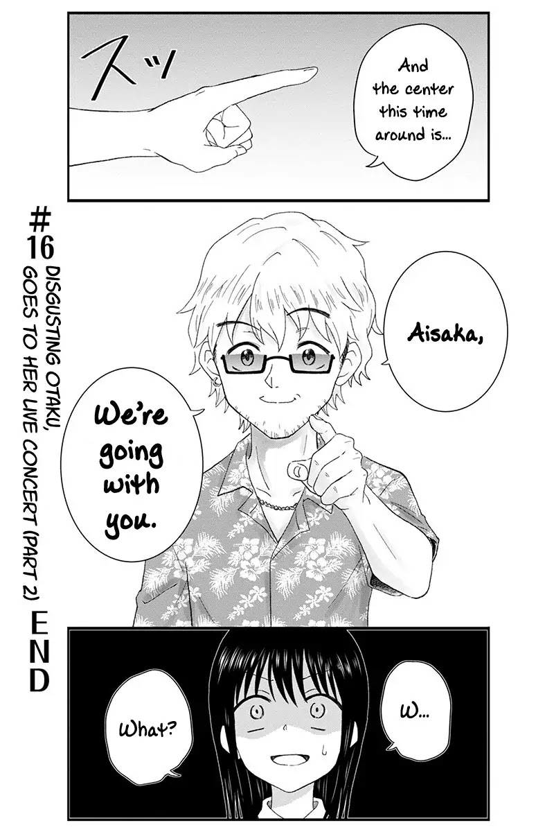 KimoOta, Idol Yarutteyo Chapter 16 page 9 - Chapter 16: Disgusting Otaku Goes To Her Live Concert (Part 2)