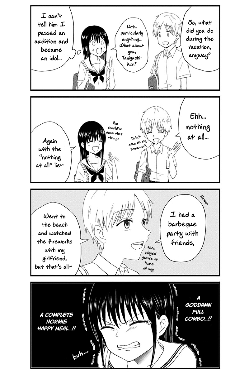 KimoOta, Idol Yarutteyo Chapter 18 page 6 - Chapter 18: Disgusting Otaku Becomes The Center Of Attention