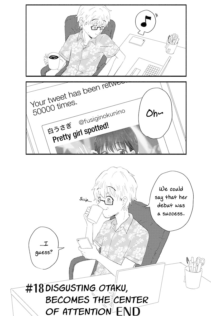 KimoOta, Idol Yarutteyo Chapter 18 page 9 - Chapter 18: Disgusting Otaku Becomes The Center Of Attention