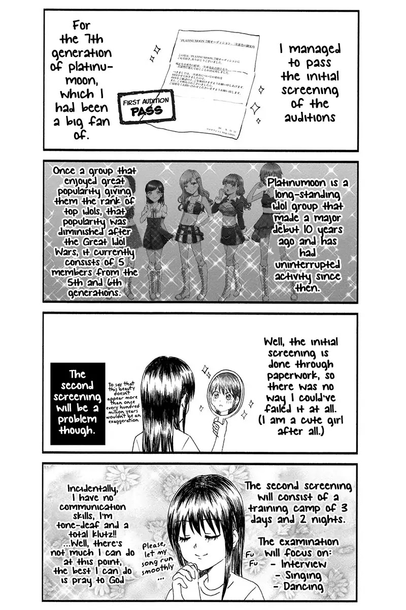 KimoOta, Idol Yarutteyo Chapter 2 page 3 - Chapter 2: Disgusting Otaku Goes To An Audition